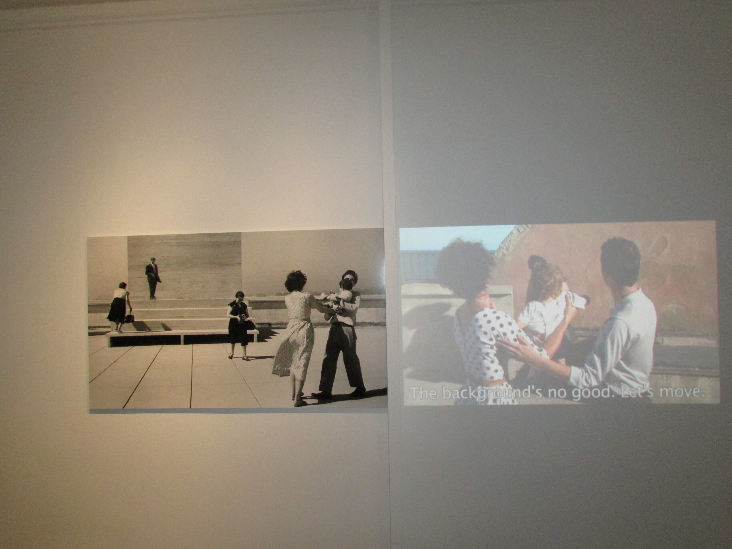 Agnes Varda Installation work at Blum and Poe NYC